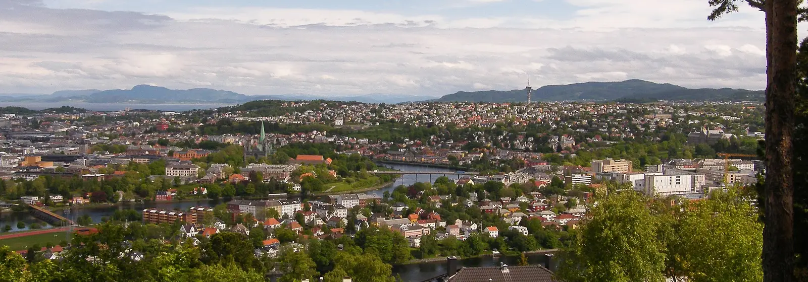 Utsikt over Trondheim