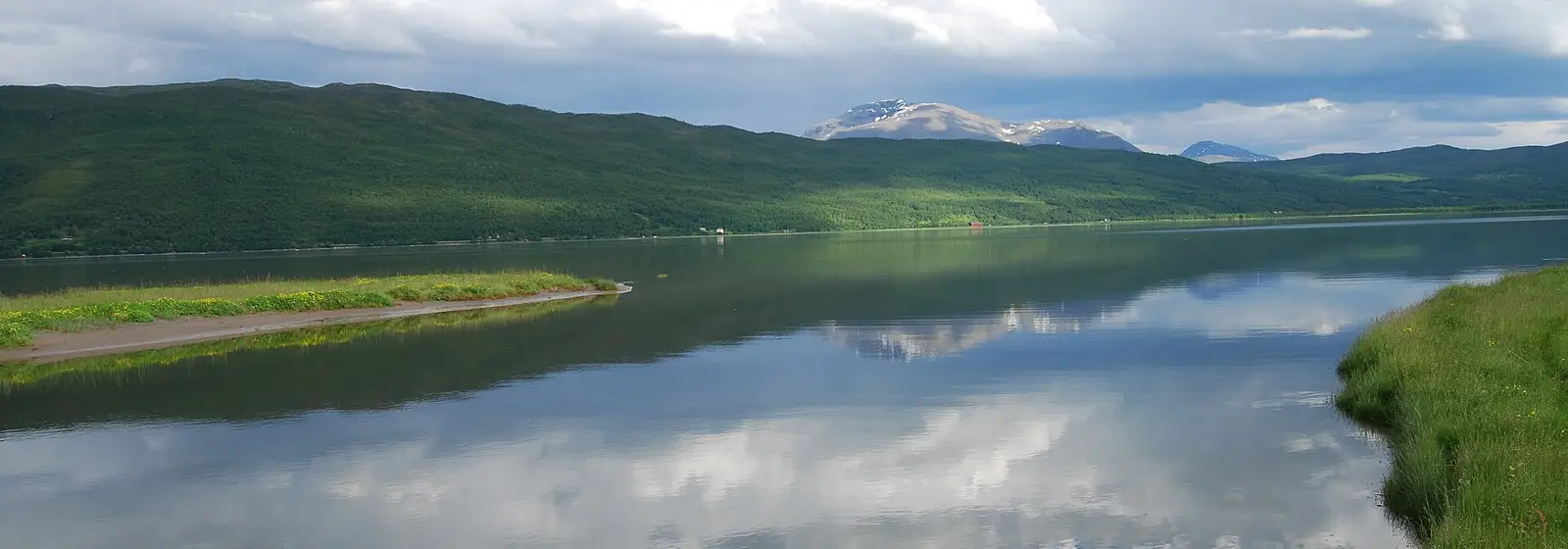 Utsikt over Målselv