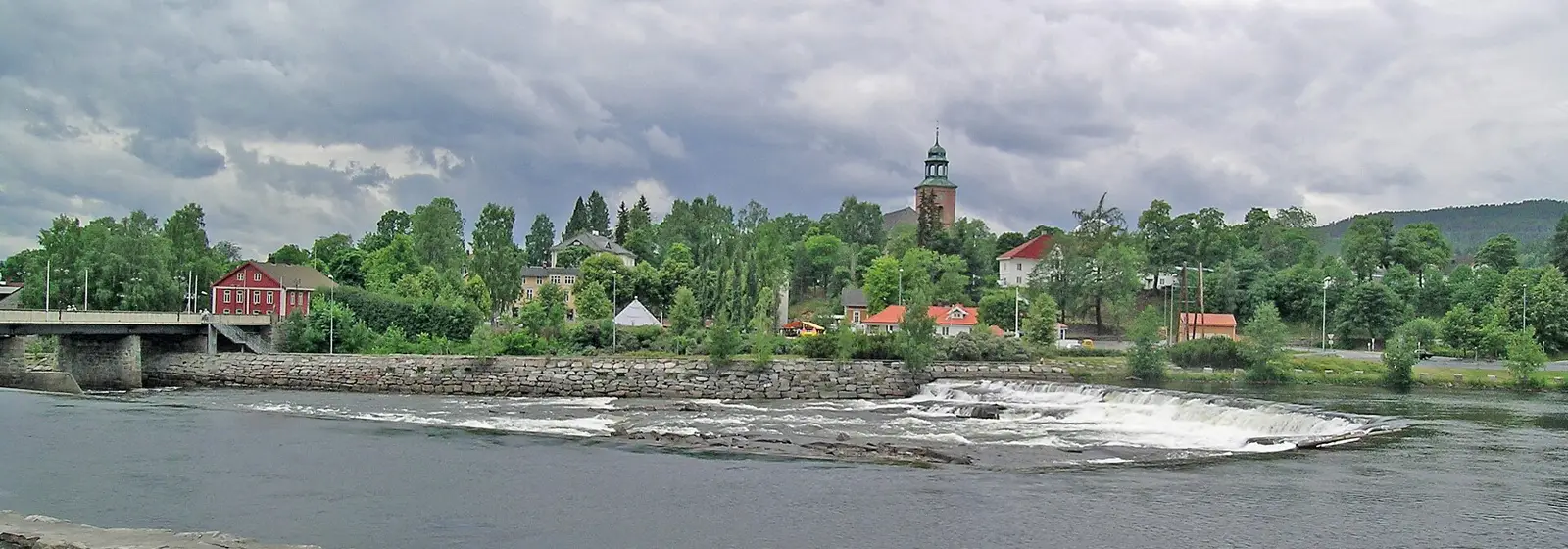 Utsikt over Kongsberg